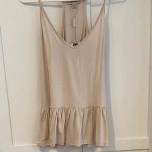 Brand new Beige Camisole with Flared Hem!